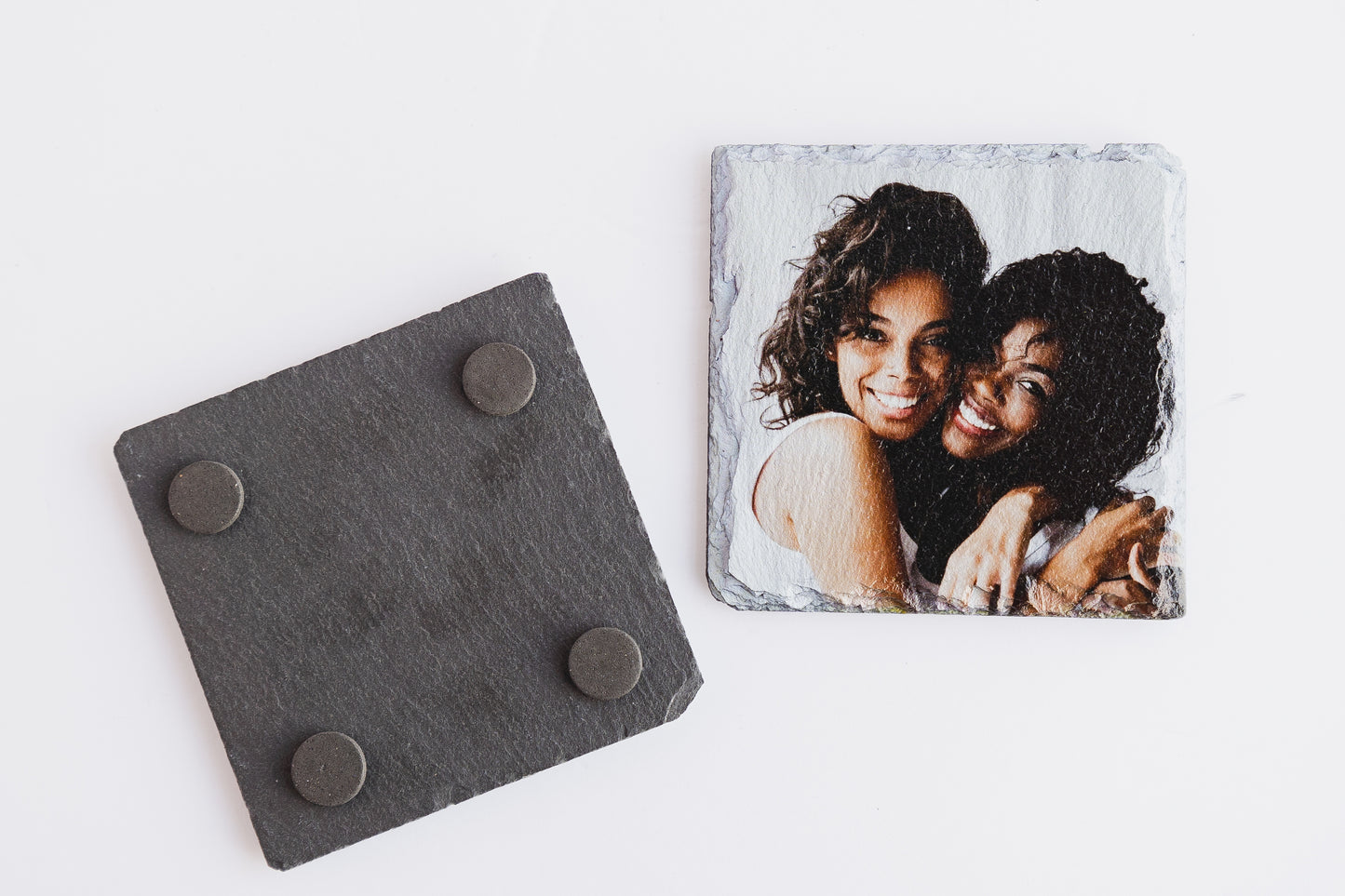 Photo Coasters Slate Stone Personalized