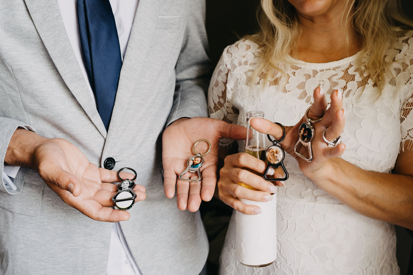 Bottle Opener Custom Photo Keychain