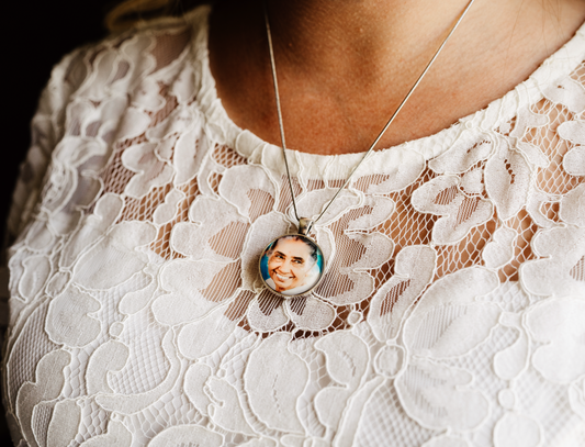 Double Sided Custom Photo Pendant Necklace