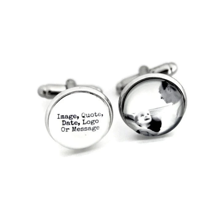 Photo Cufflinks Personalized