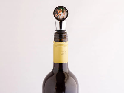 Personalized Wine Bottle Stopper, Custom Photo Wine Stopper, Photo Wine Gift