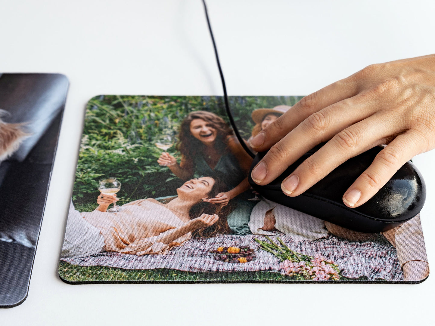 Mousepad Using A Personalized Photo